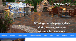 Desktop Screenshot of paversupplywarehouse.com